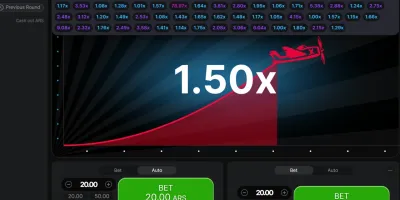 Juego Aviator screenshot